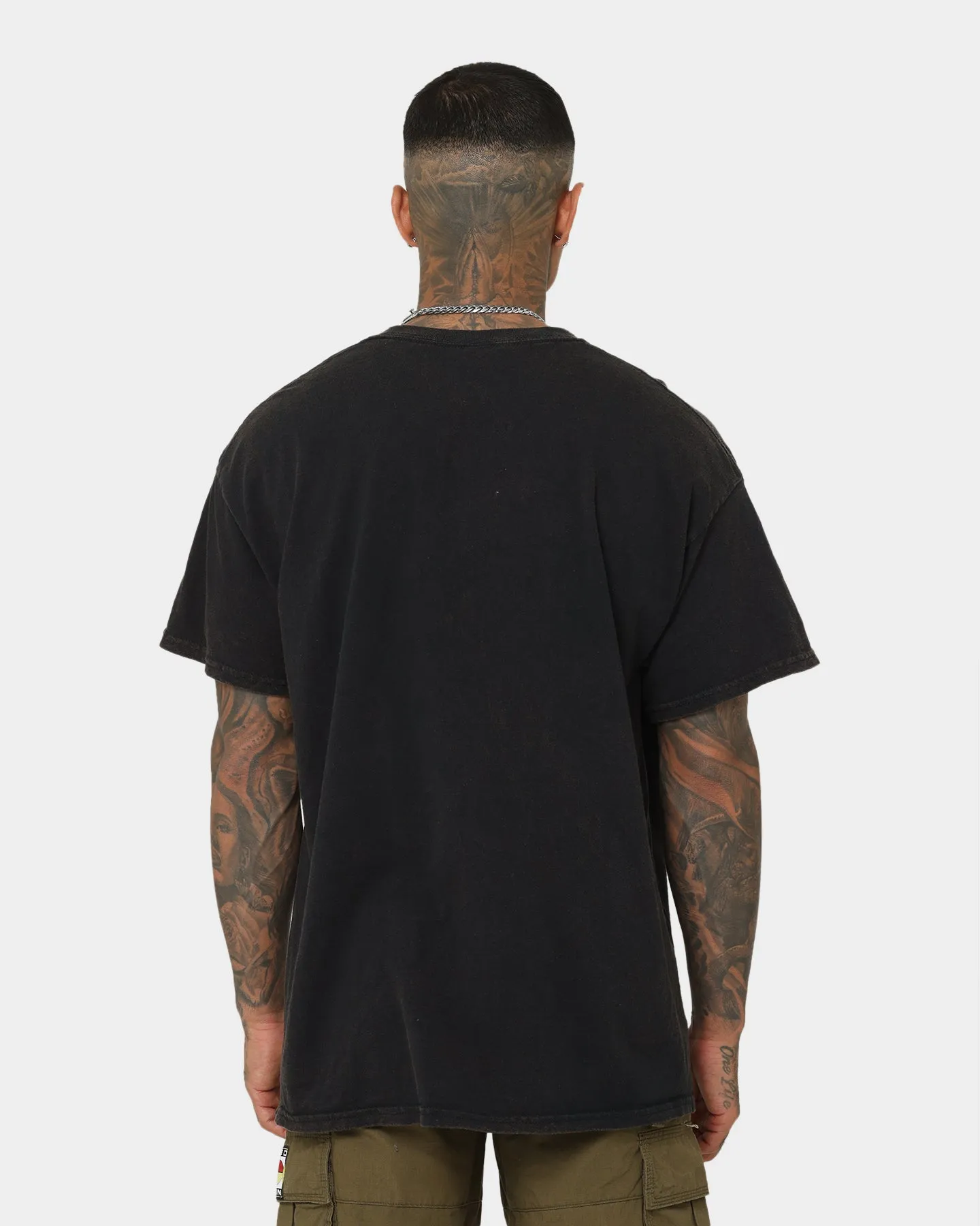 American Thrift X Seven Seven Vintage T-Shirt Black Wash NonIrritating Fabric