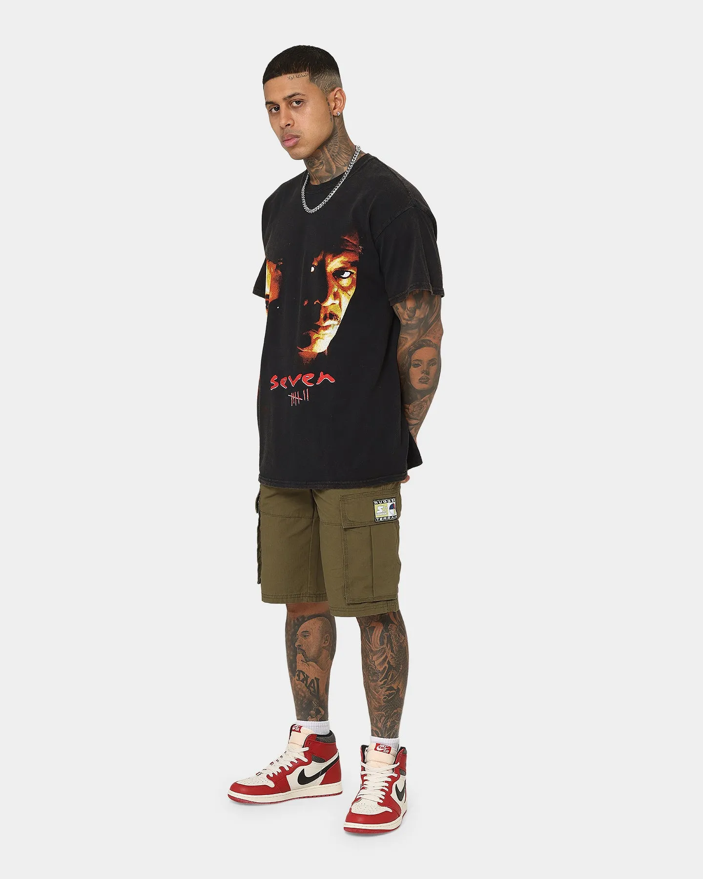 Everyday Look Active Look American Thrift X Seven Seven Vintage T-Shirt Black Wash