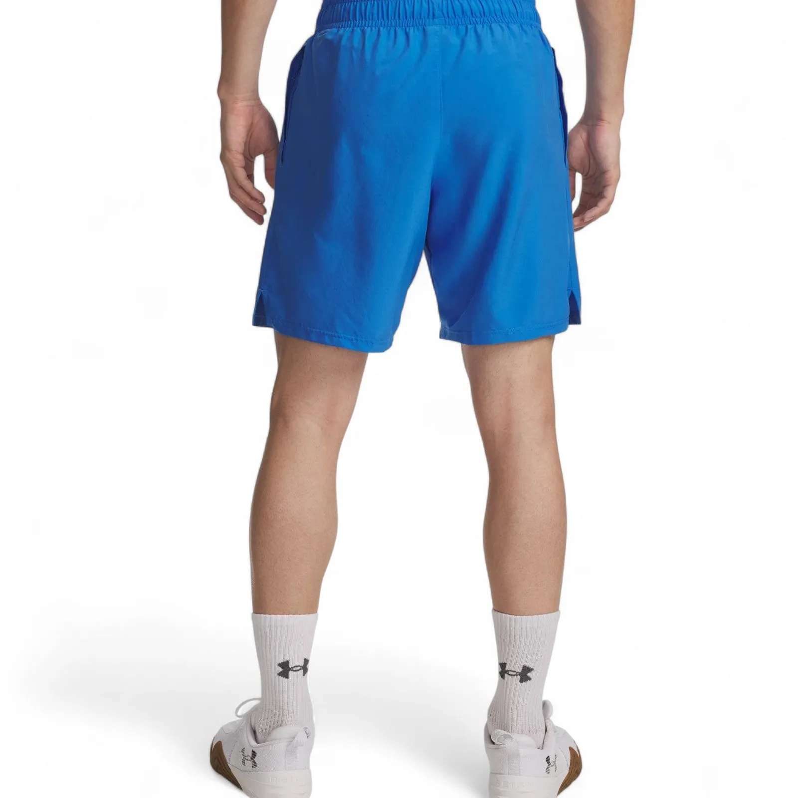 Stretch Wear High Rise Waist Under Armour Tech Wordmark Mens Woven Shorts
