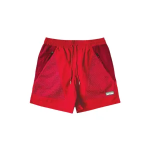 EPTM Runyon Shorts (Red) Timeless Cardigan Recycle Glow