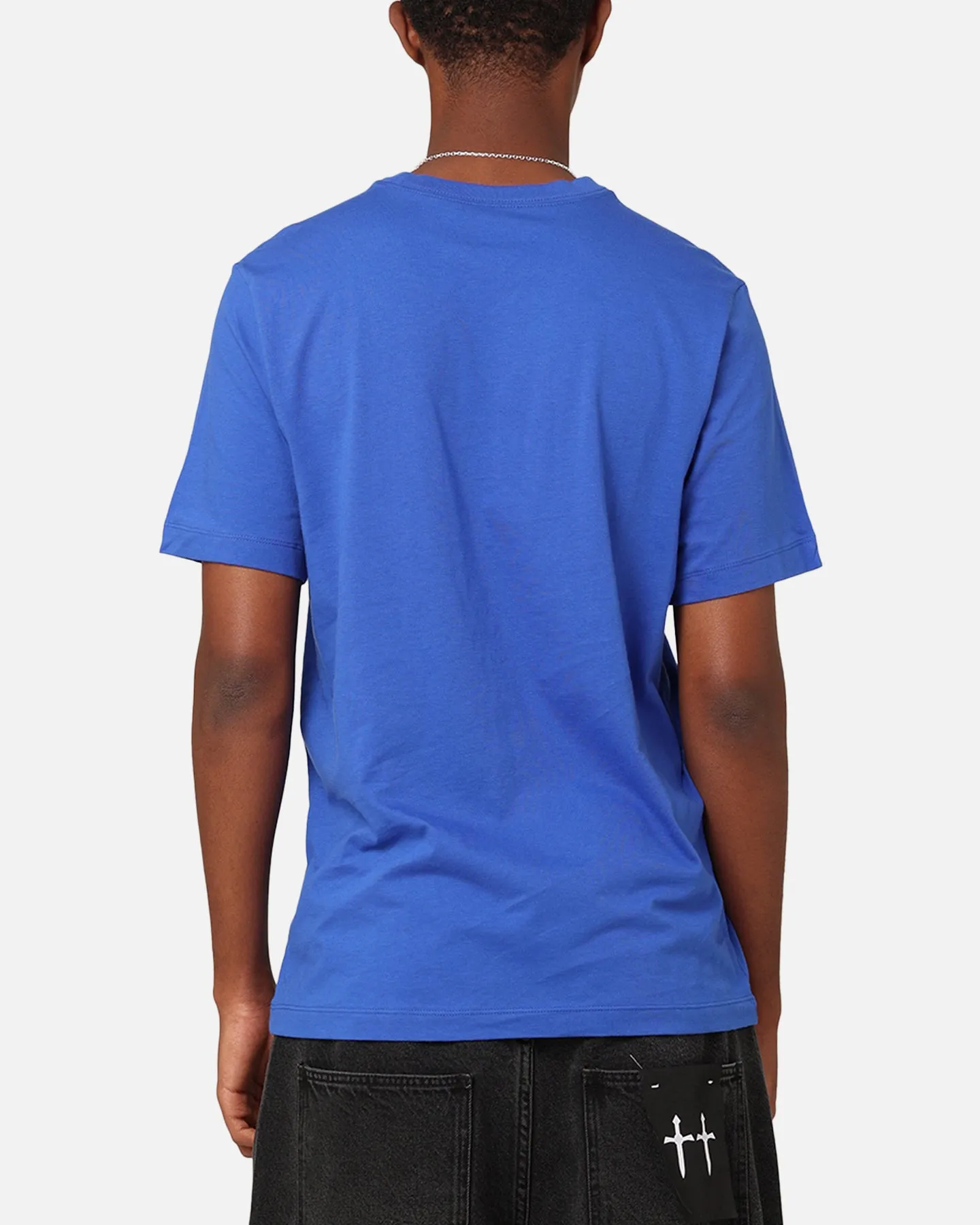 Nike Sportswear Club T-Shirt Game Royal Tubular Knit Structure Indoor clothing