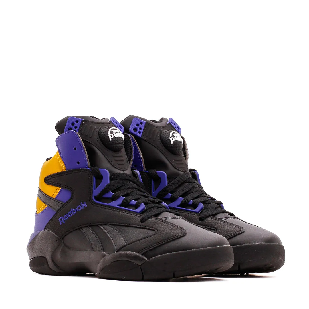 Athlete Performance Layer Reebok Basketball Men Shaq Attaq Black Pump Gold Lakers GY7127