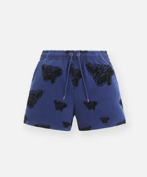 StaticFree Material Fashion Accessory Paper Planes "BLOWIN UP" RELAXED SHORTS