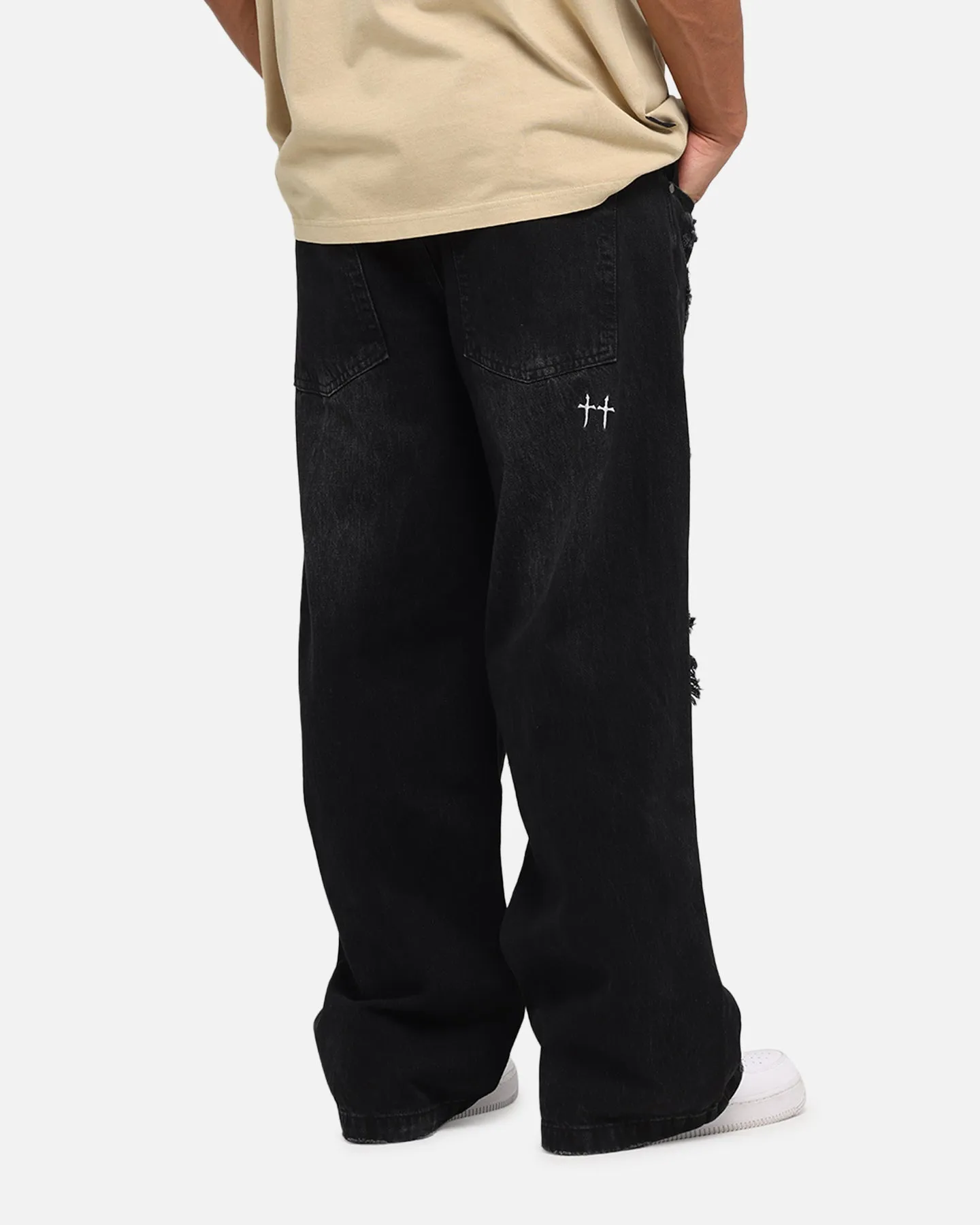 Saint Morta Amplus Rampage Jeans Rampage Black Neutral Tone Winter Ready