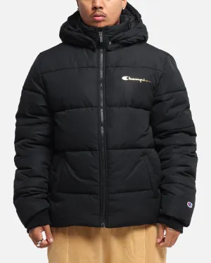 Champion Rochester Puffer Jacket Black/Gold Quality Assurance