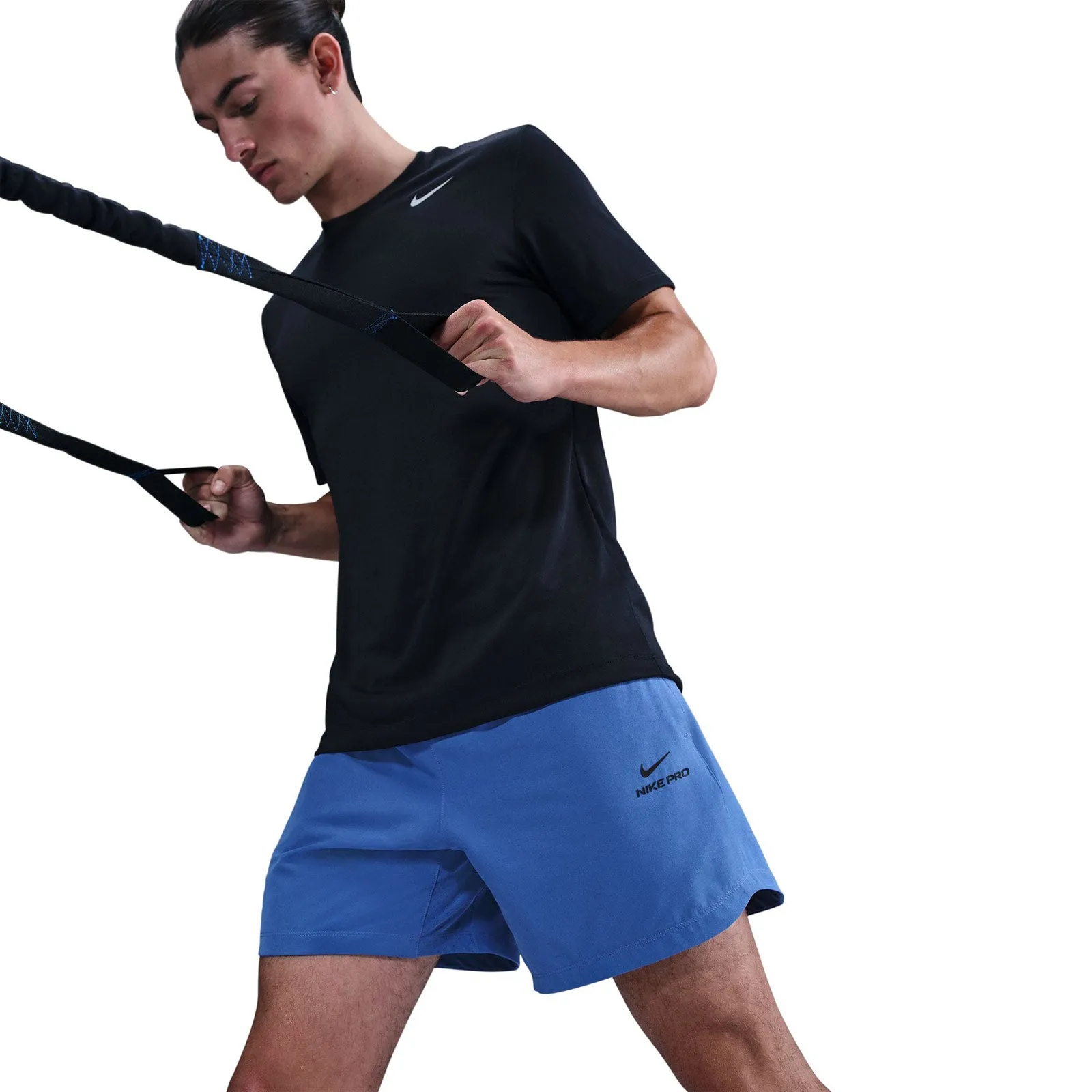 Nike Pro Training Mens Dri-FIT 6" Shorts Lightweight Construction Sport Flex