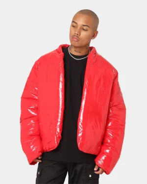 city dwellers Rugged Comfort Club Paradise  Paxton Puffer Jacket Red