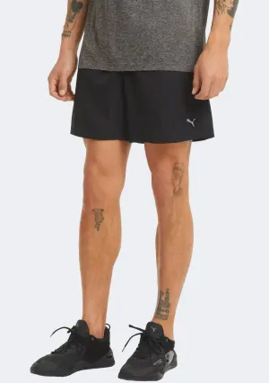 Puma Men's Performance Woven 5inch Shorts mid-rise Minimal Design