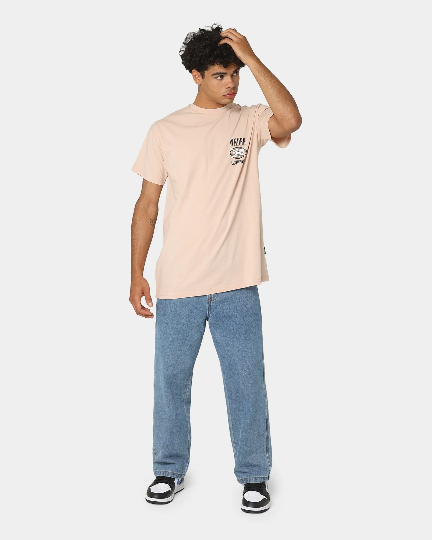 WNDRR Nezuko Custom Fit T-Shirt Sand Comfy Layer Soft Wear