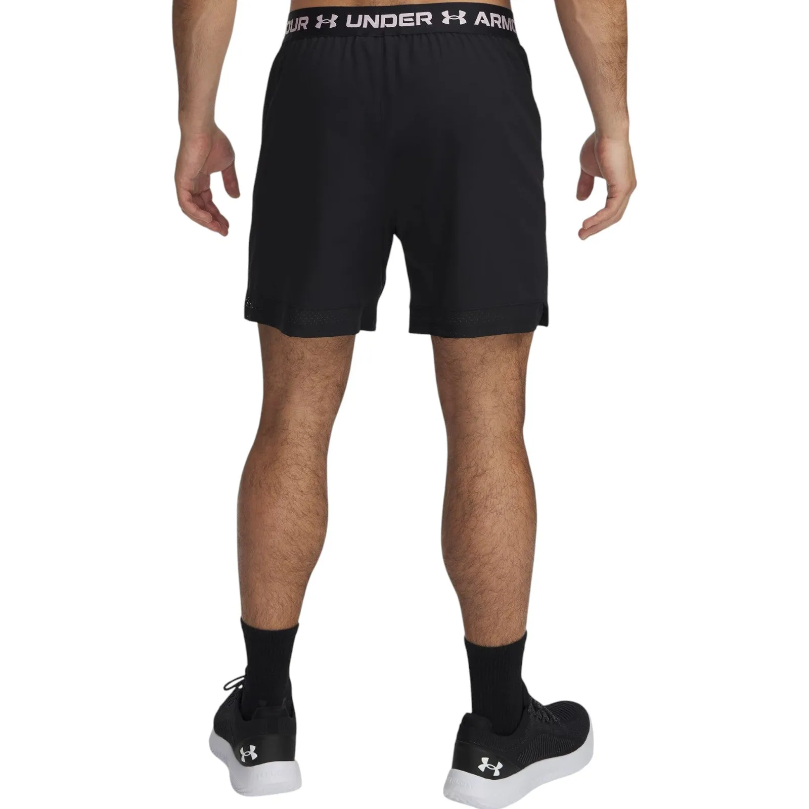 Under Armour Vanish Mens 6" Woven Training Shorts Flexible Fit Wear Pre Shrunk Cotton Blend