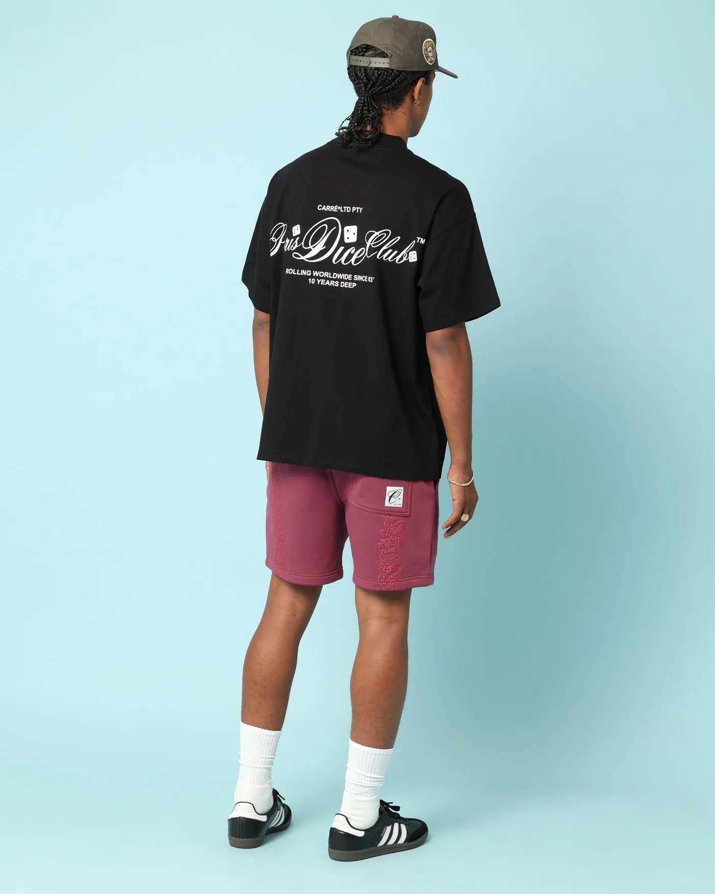City Fashion Carr?? Players Oversized T-Shirt Black