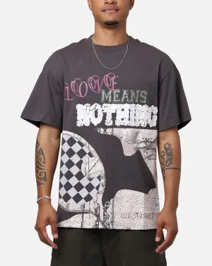 Lifted Anchors Wimbledon T-Shirt Black Value for Money