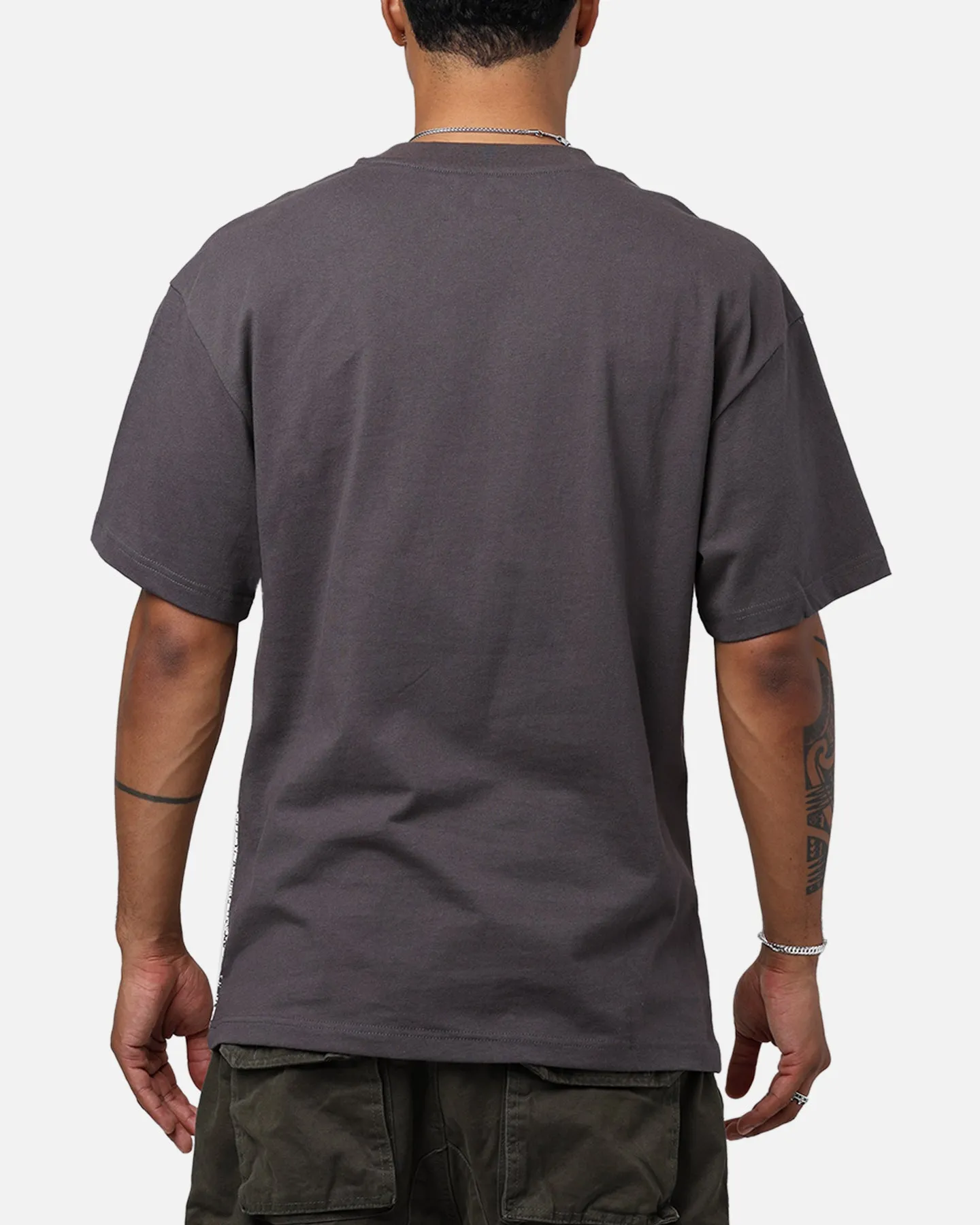 Regular fit normality anti static coating Lifted Anchors Wimbledon T-Shirt Black