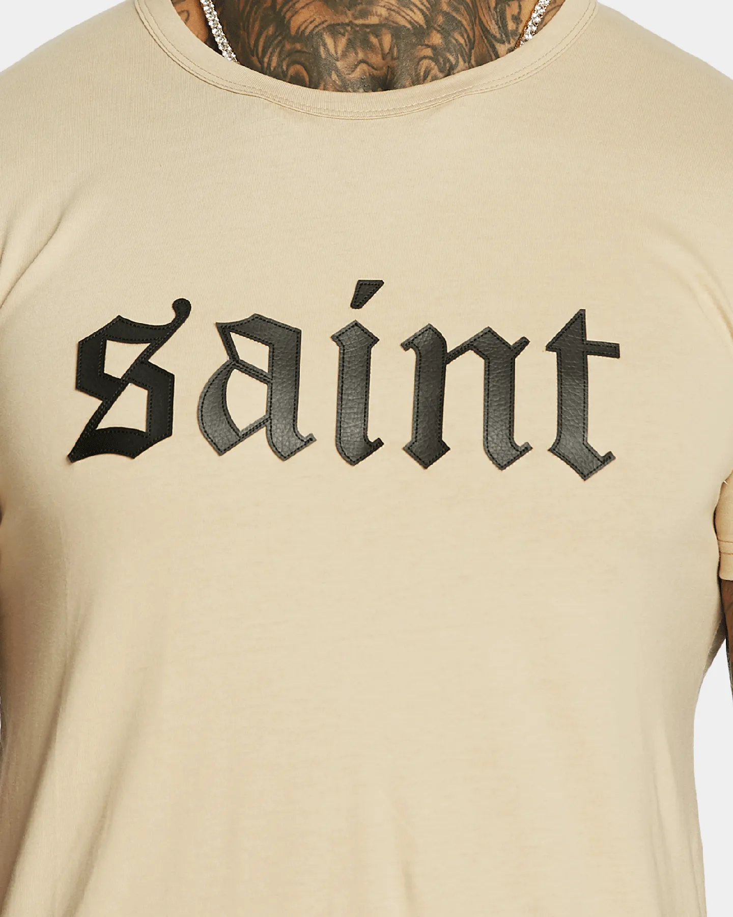 Saint Morta Cambronne El Duplo T-Shirt Stone shopping Breathable mesh panel