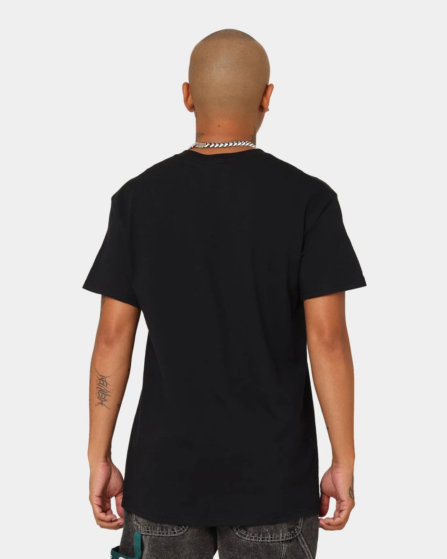 Goat Crew Playoff Skeleton T-Shirt Black/Green Lightweight Layer