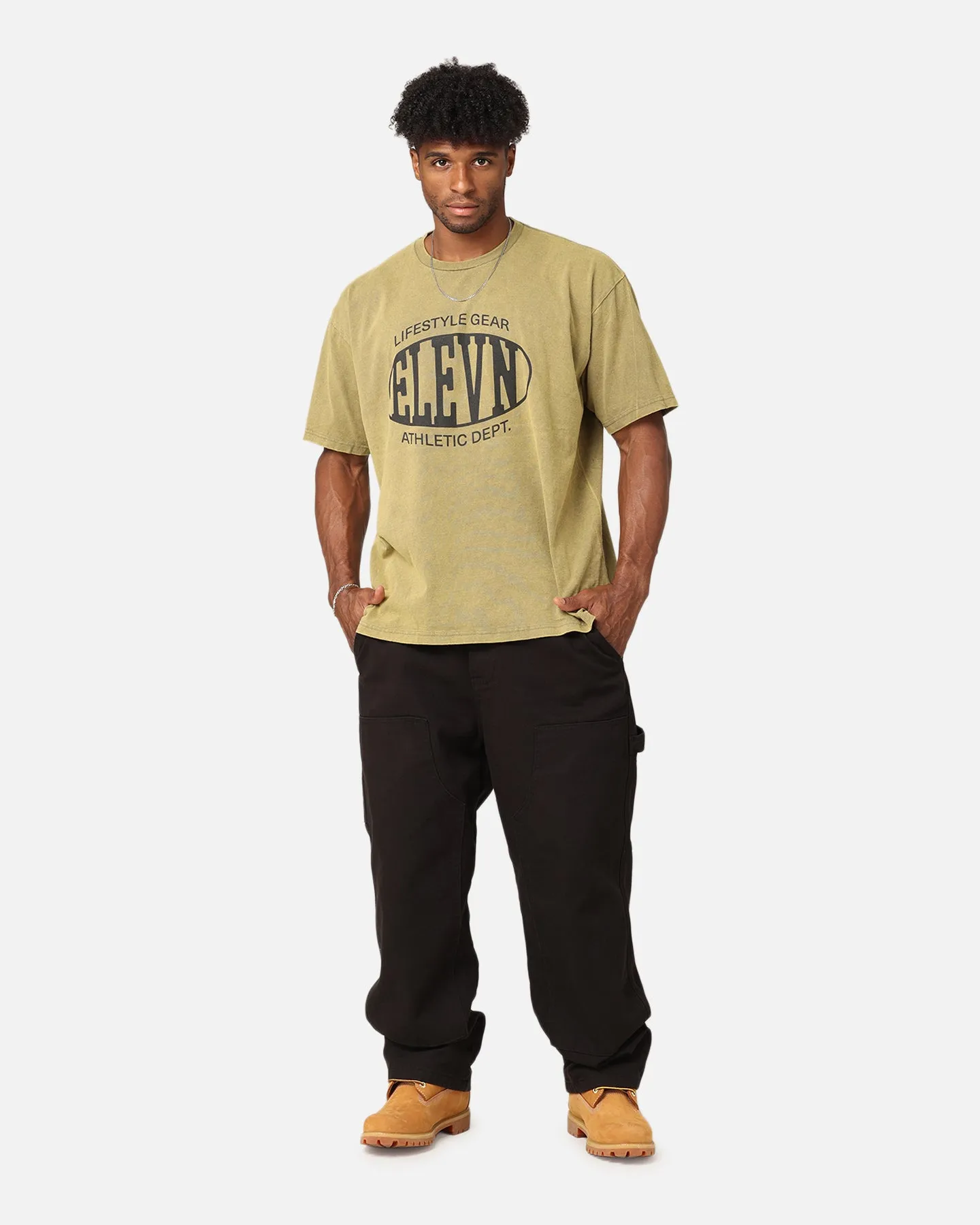 Elevn Clothing Co Dept. T-Shirt Khaki Outdoor Wear