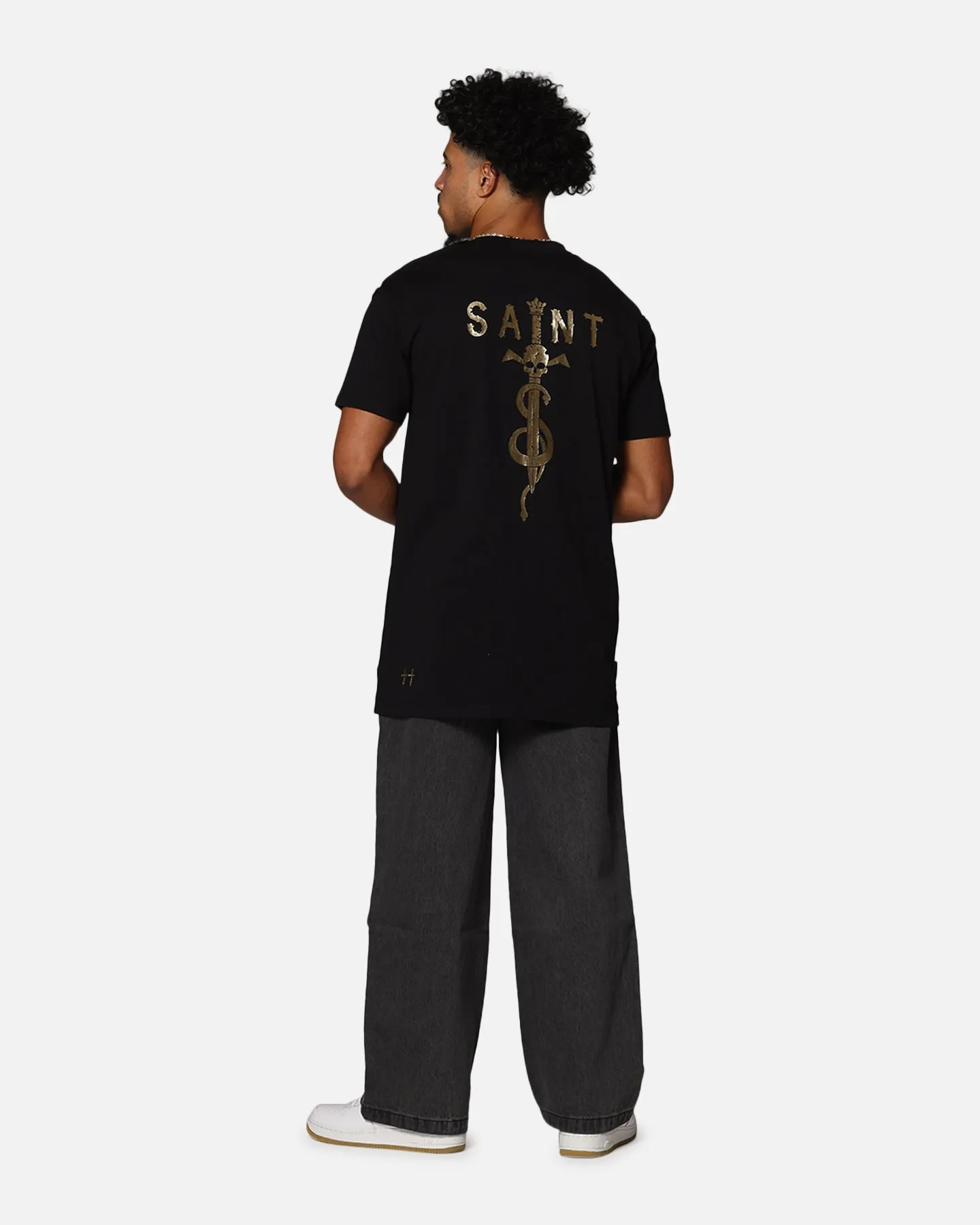 Durable Material Saint Morta Daggers Lafayette T-Shirt Black/Gold