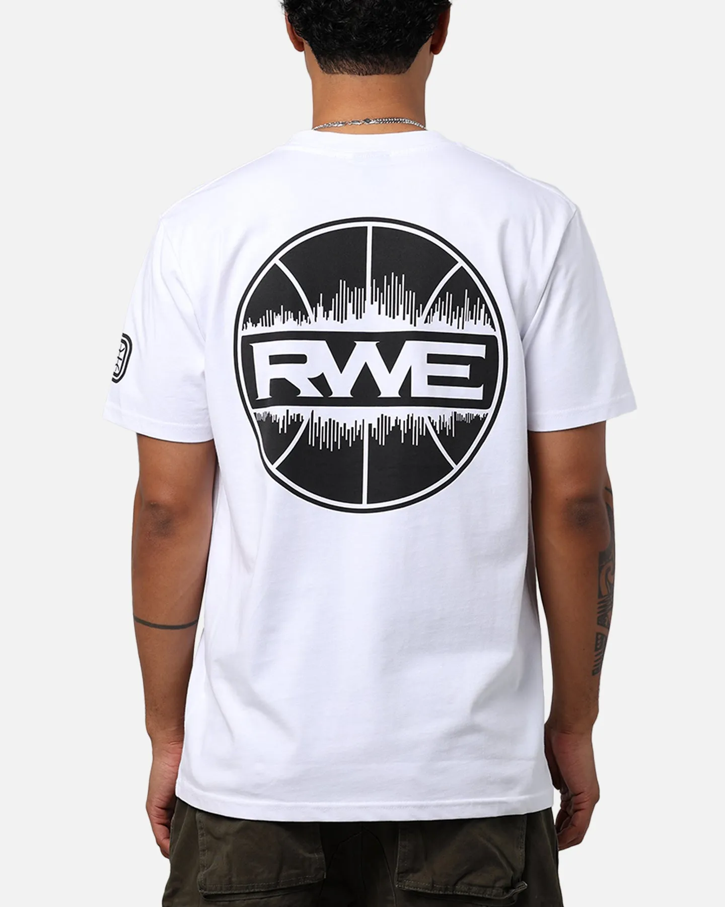 Overtime RWE Ball T-Shirt White Smooth Seam Technology Cool Vibes