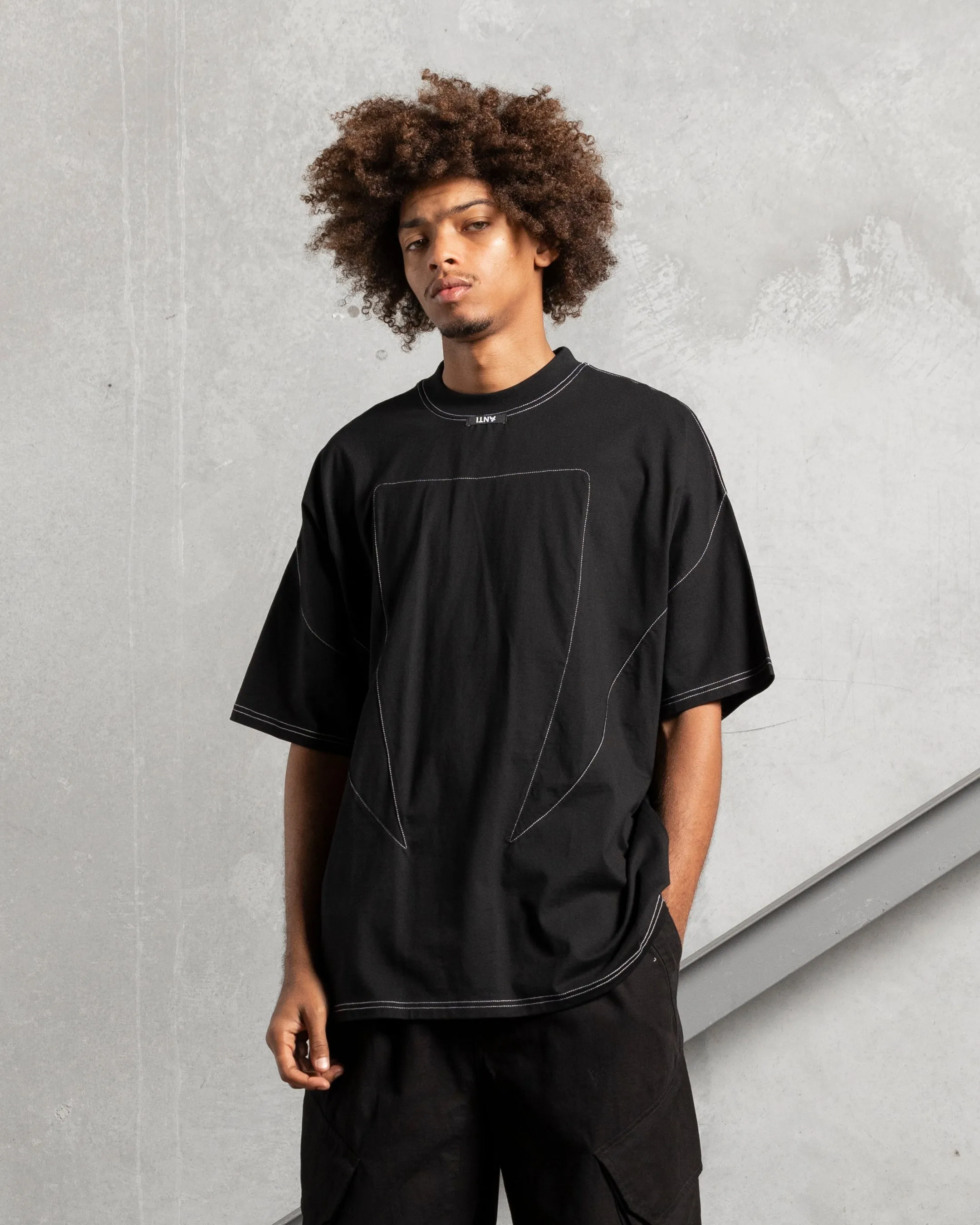 The Anti Order Fang T-Shirt Black Leather combination