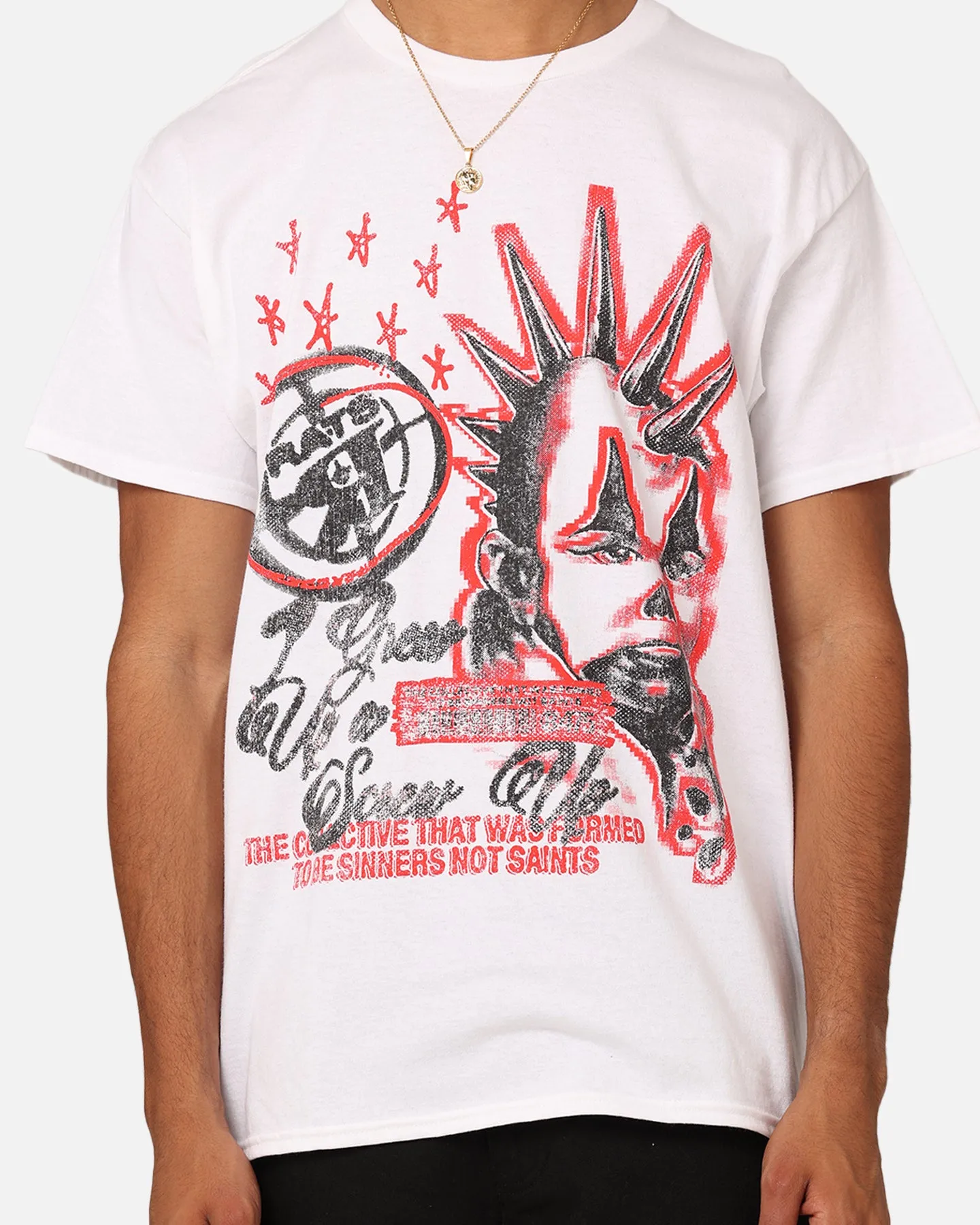 Rats Get Fat Screw Up T-Shirt White Practical Design Lightweight Comfort Wear