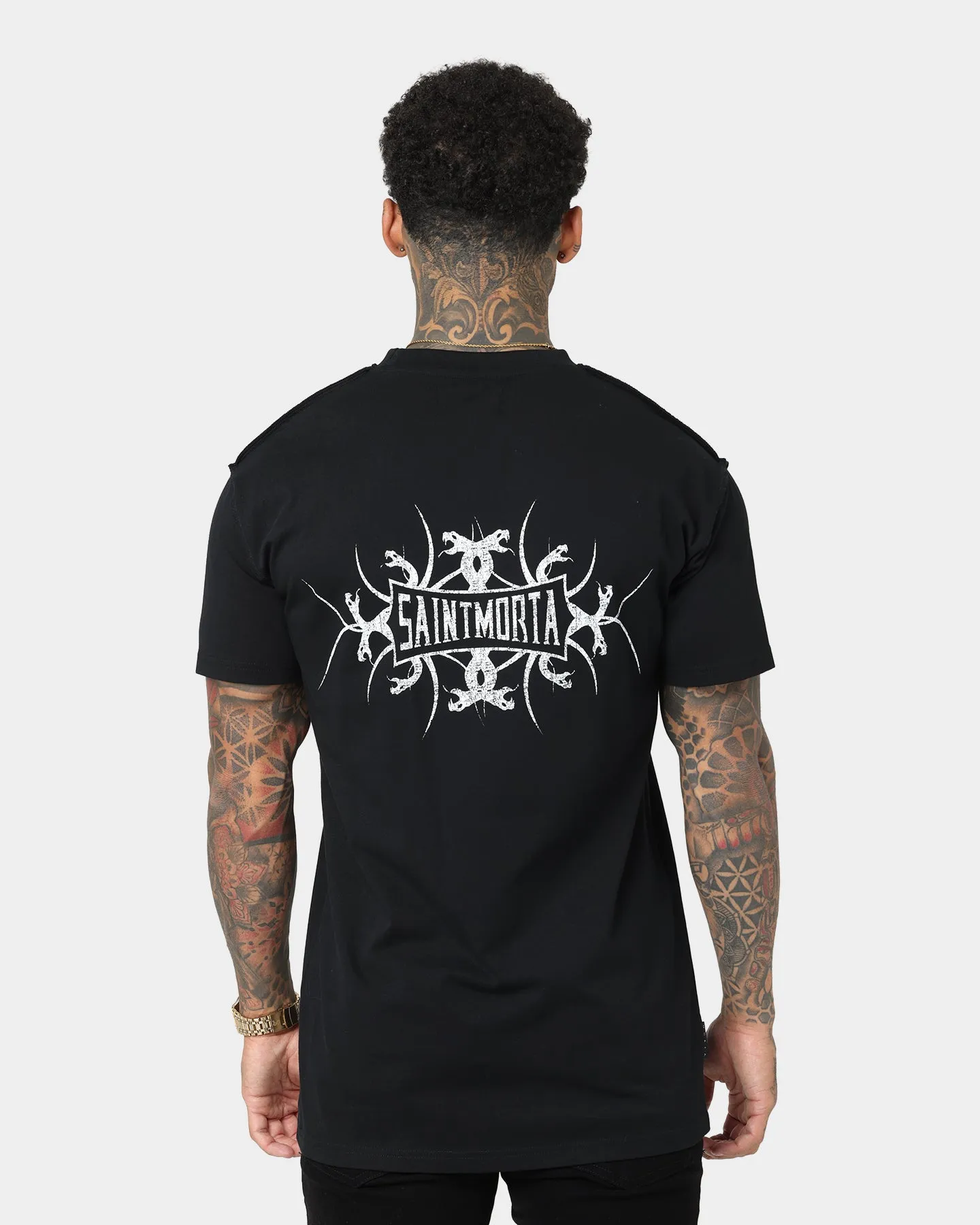 Light and Fresh Saint Morta Venom Lafayette T-Shirt Black/White