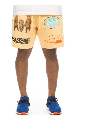 Billionaire Boys Club Peak Shorts (New Wheat) Pure Fit MultiDirectionalFlex