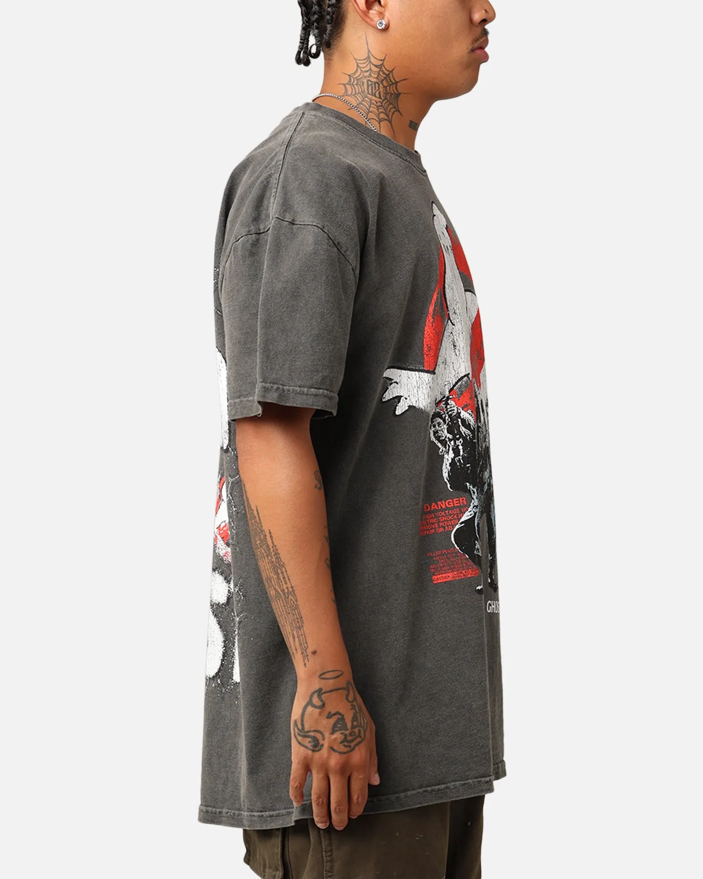 Goat Crew X Ghostbusters Heavyweight T-Shirt Black Wash vacation wear