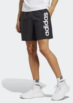 Unisex style Adidas Men's Aeroready Essentials Chelsea Linear Logo Shorts