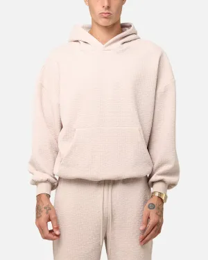 XXIII Pebble Textured Hoodie Stone Stylish