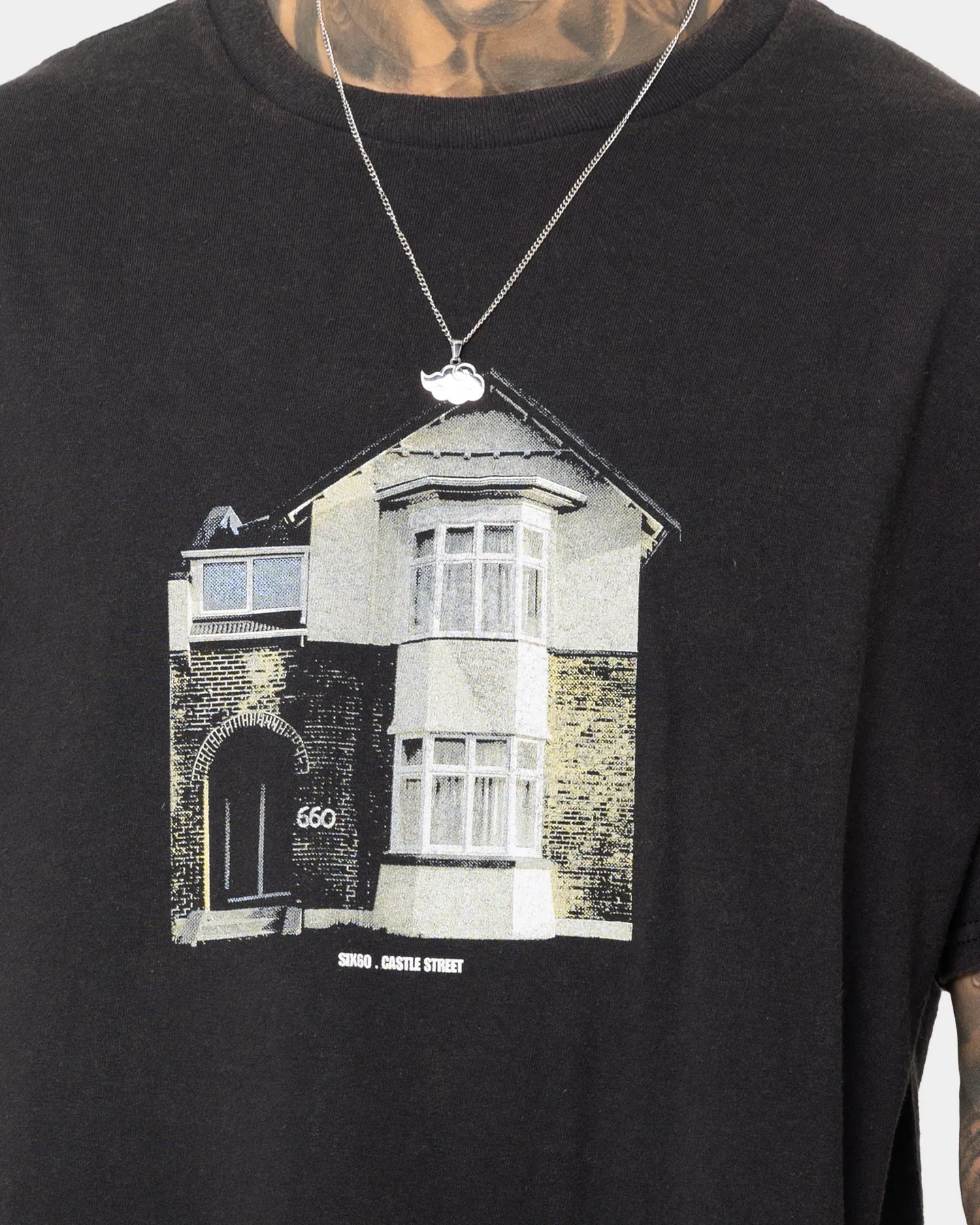 Six60 Merch Six60 Merch Vintage T-Shirt Black Wash Modern and Soft quick-drying