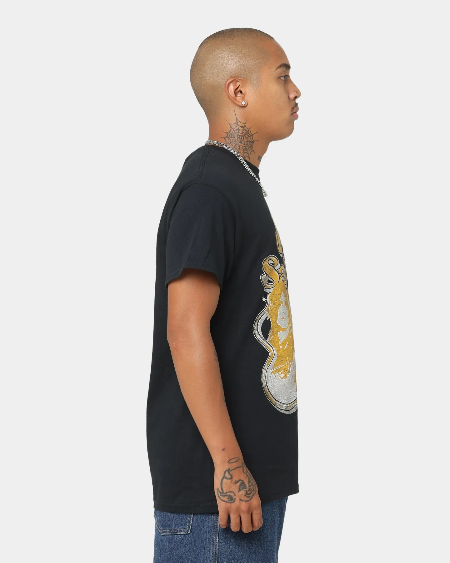 Fit for All Seasons Black Sabbath Portrait Loop Vintage T-Shirt Black