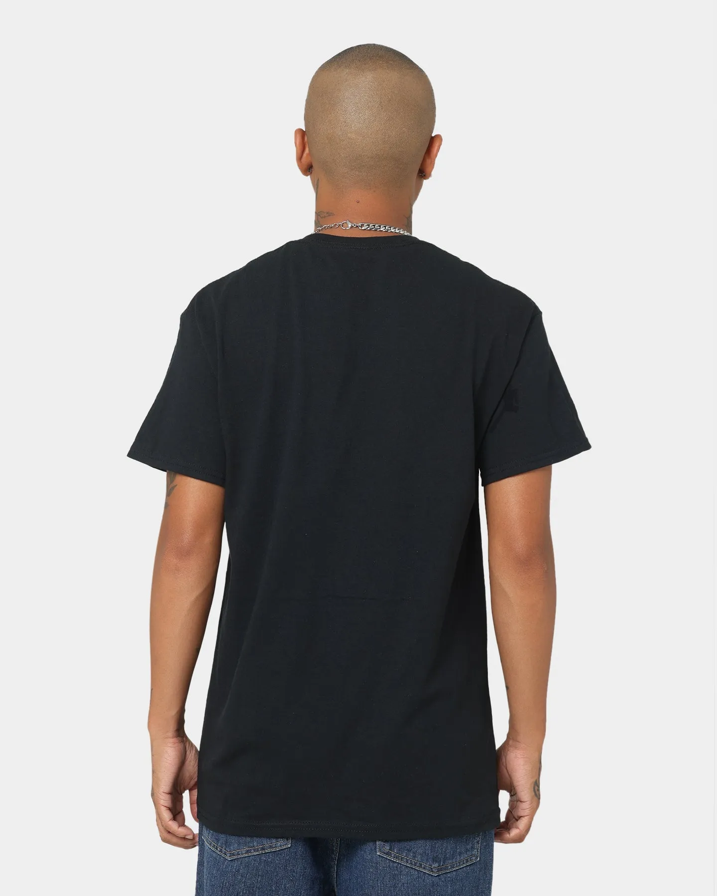 Colorfast Material StretchComfortWeave Black Sabbath Portrait Loop Vintage T-Shirt Black