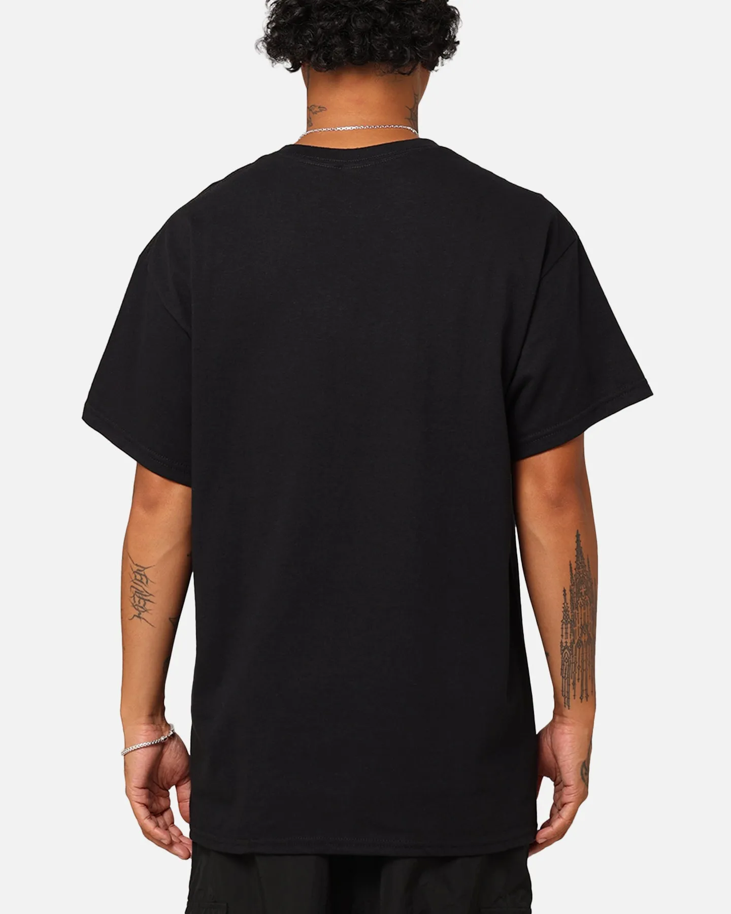 Majestic Athletic New England Patriots Team Crest T-Shirt Black Soft Brushed Finish