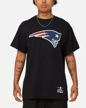 Fun Prints Majestic Athletic New England Patriots Team Crest T-Shirt Black