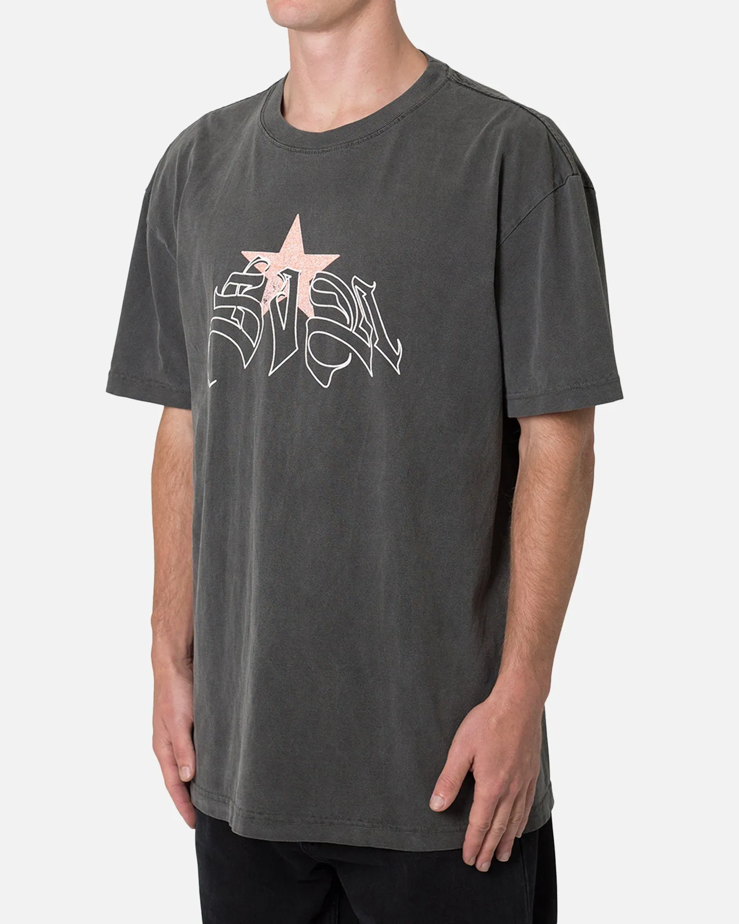 MNML Sin T-Shirt Washed Black adults'