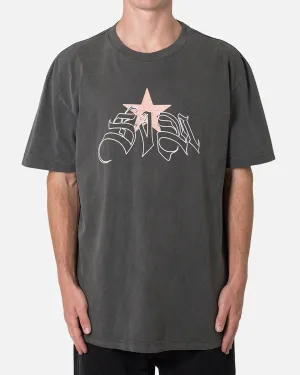 MNML Sin T-Shirt Washed Black Cozy and Comfortable