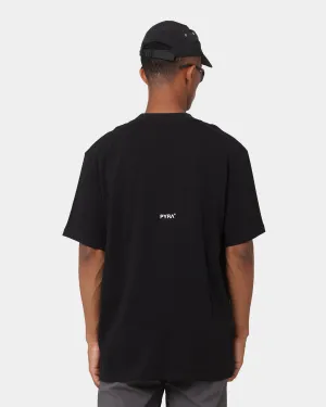 PYRA Micro Logo T-Shirt Black/White Trendy Fabric