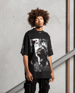 The Anti Order Killa Gorilla T-Shirt Black Edgy Airflow Ventilation System