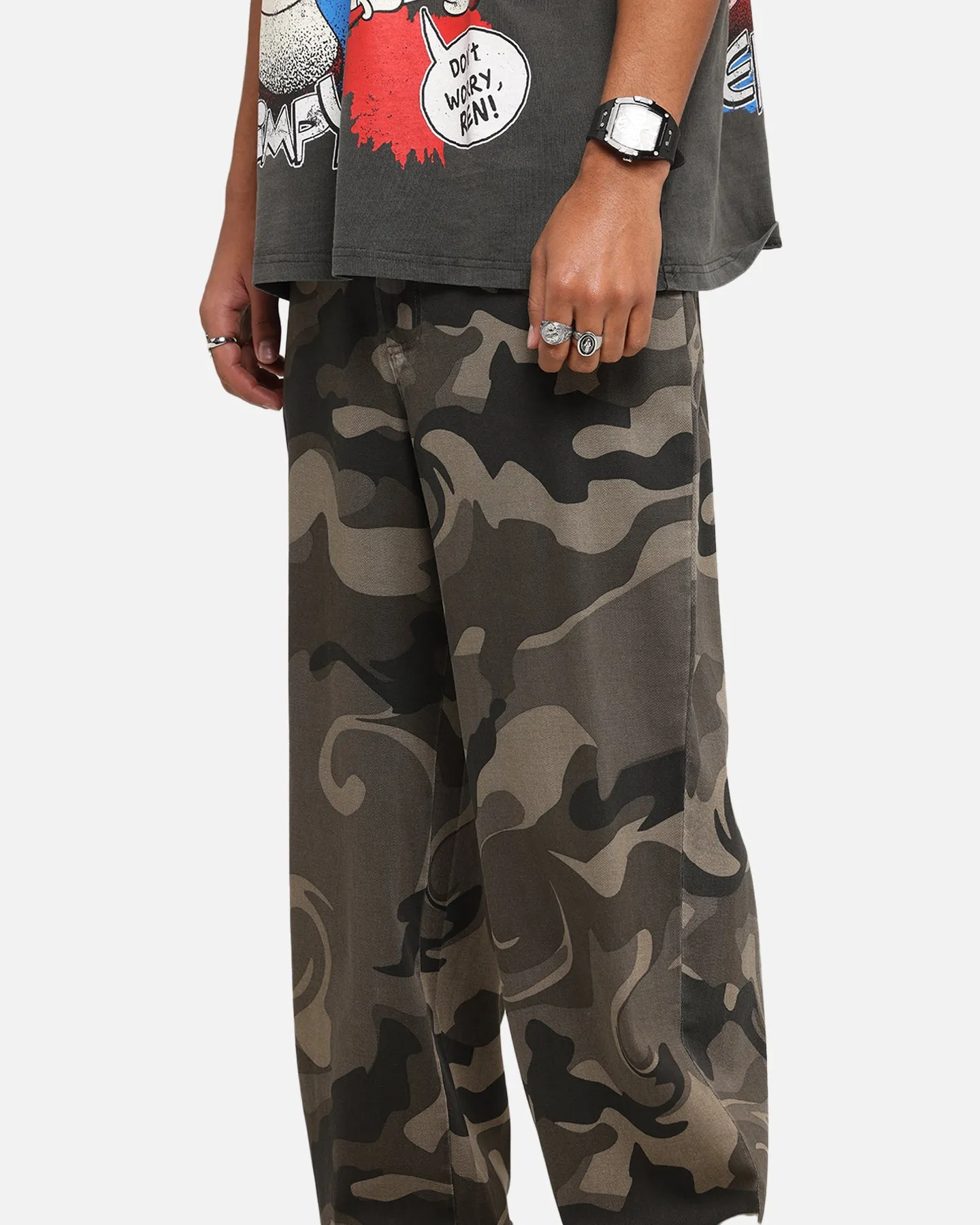 City Beat XXIII Washed Camo Pants Camo