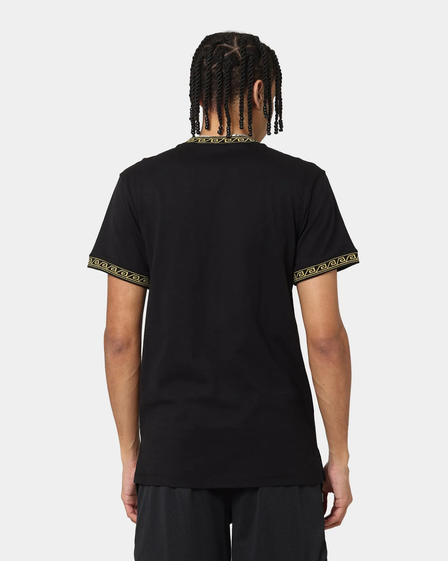 Last Kings Territorial Rib Short Sleeve T-Shirt Black Trendy popularity Casual Layer