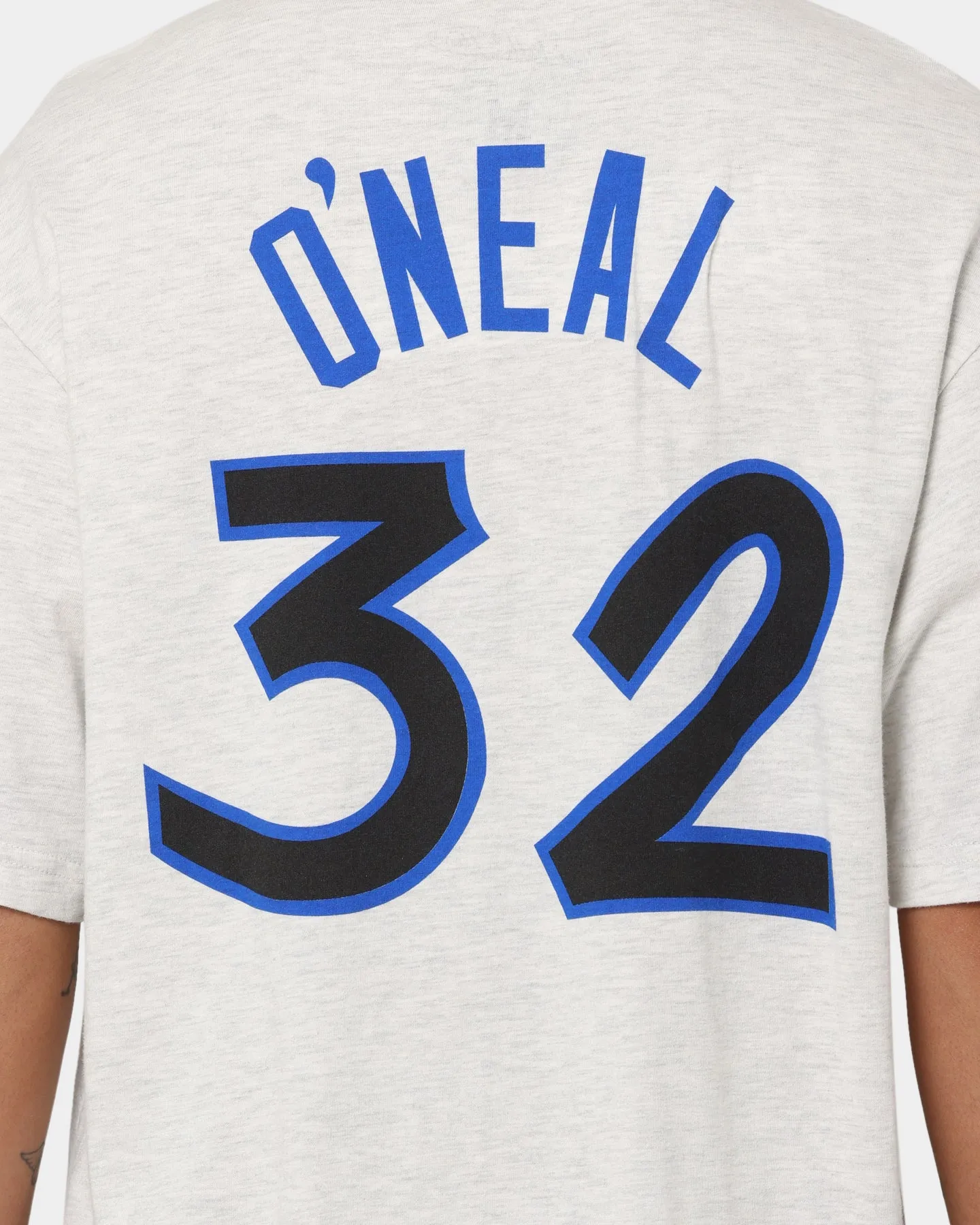 Mitchell & Ness Orlando Magic Shaquille O'Neal #32 N&N T-Shirt White Marle Active Style Trend Heather Jersey Material