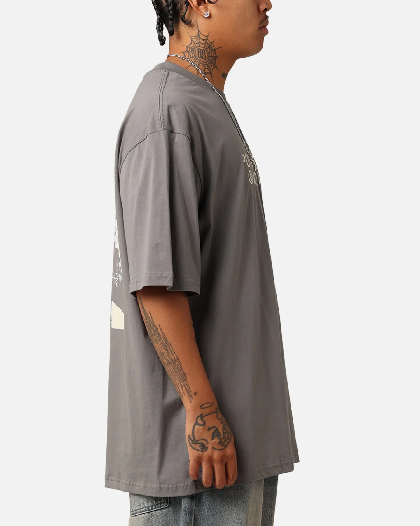 Post Malone Austin 2023 Tour  T-Shirt Dove Grey Easy Look