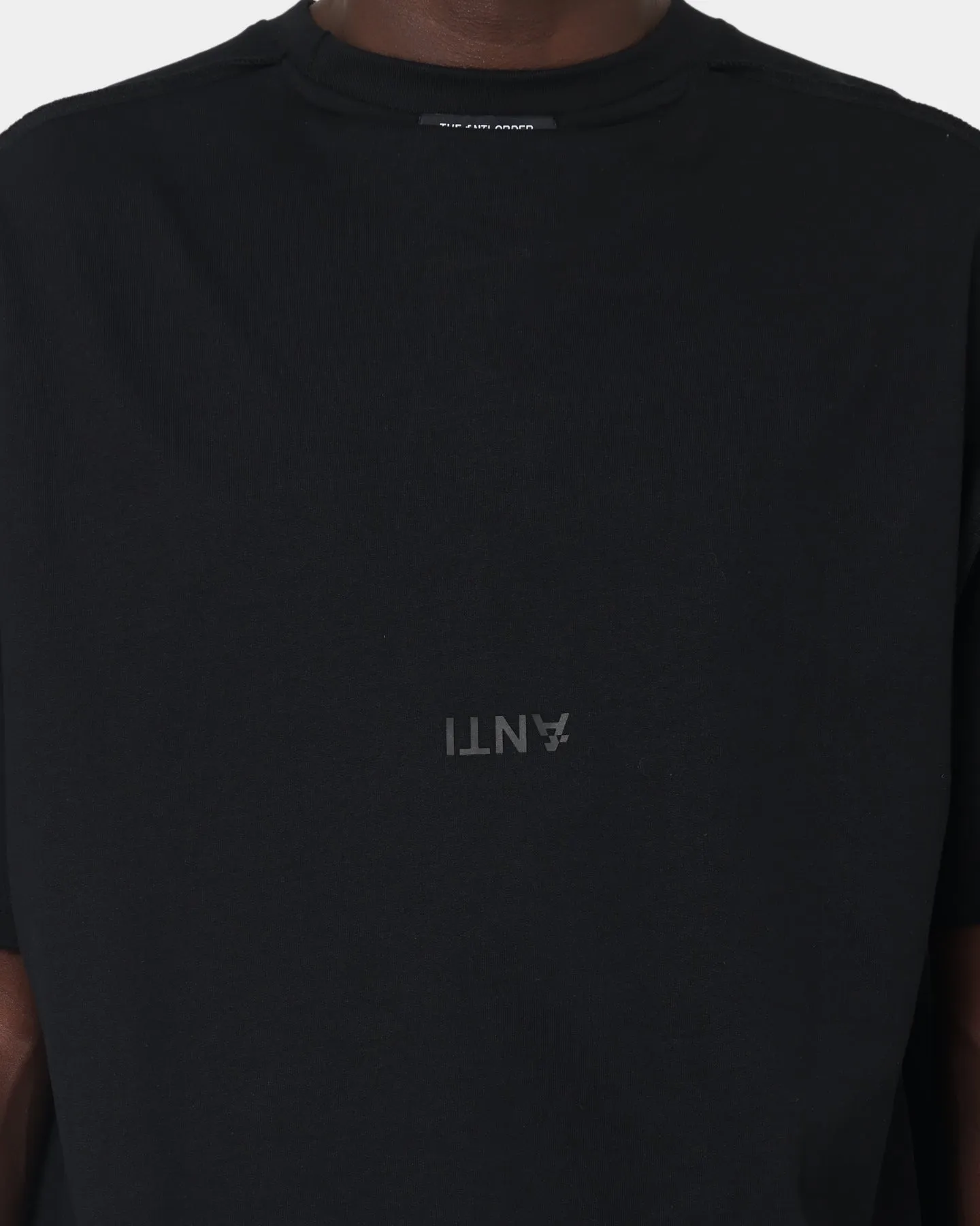 Casual Chic Wear The Anti Order Anti Essential Oversized T-Shirt Black