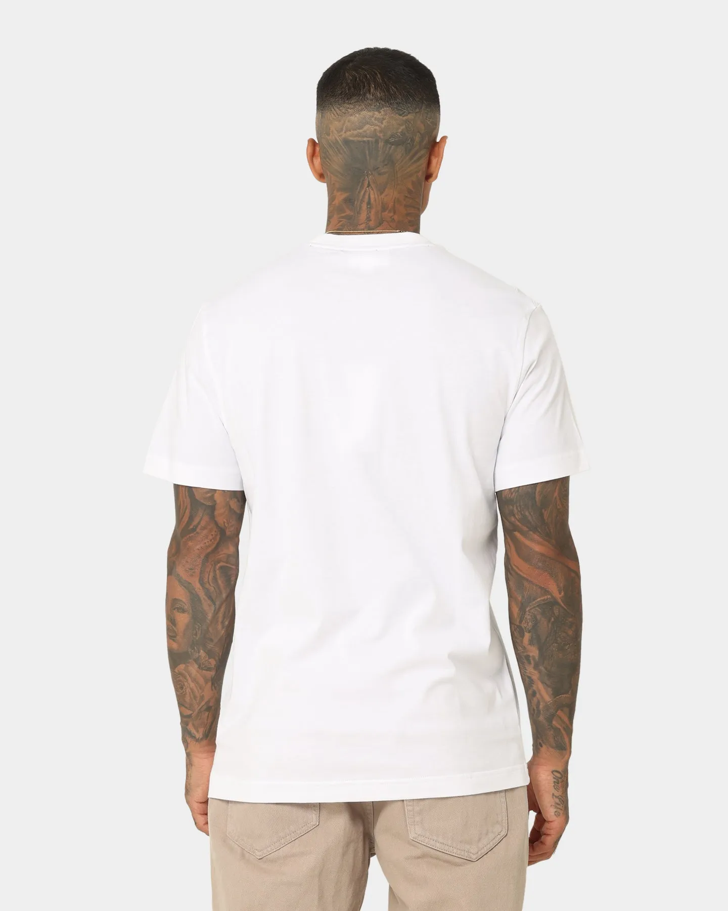 Comfy Touch Lacoste Graphic Logo T-Shirt White