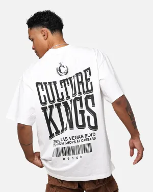 Culture Kings Barcode T-Shirt White Everyday apparel Versatile Layering Piece