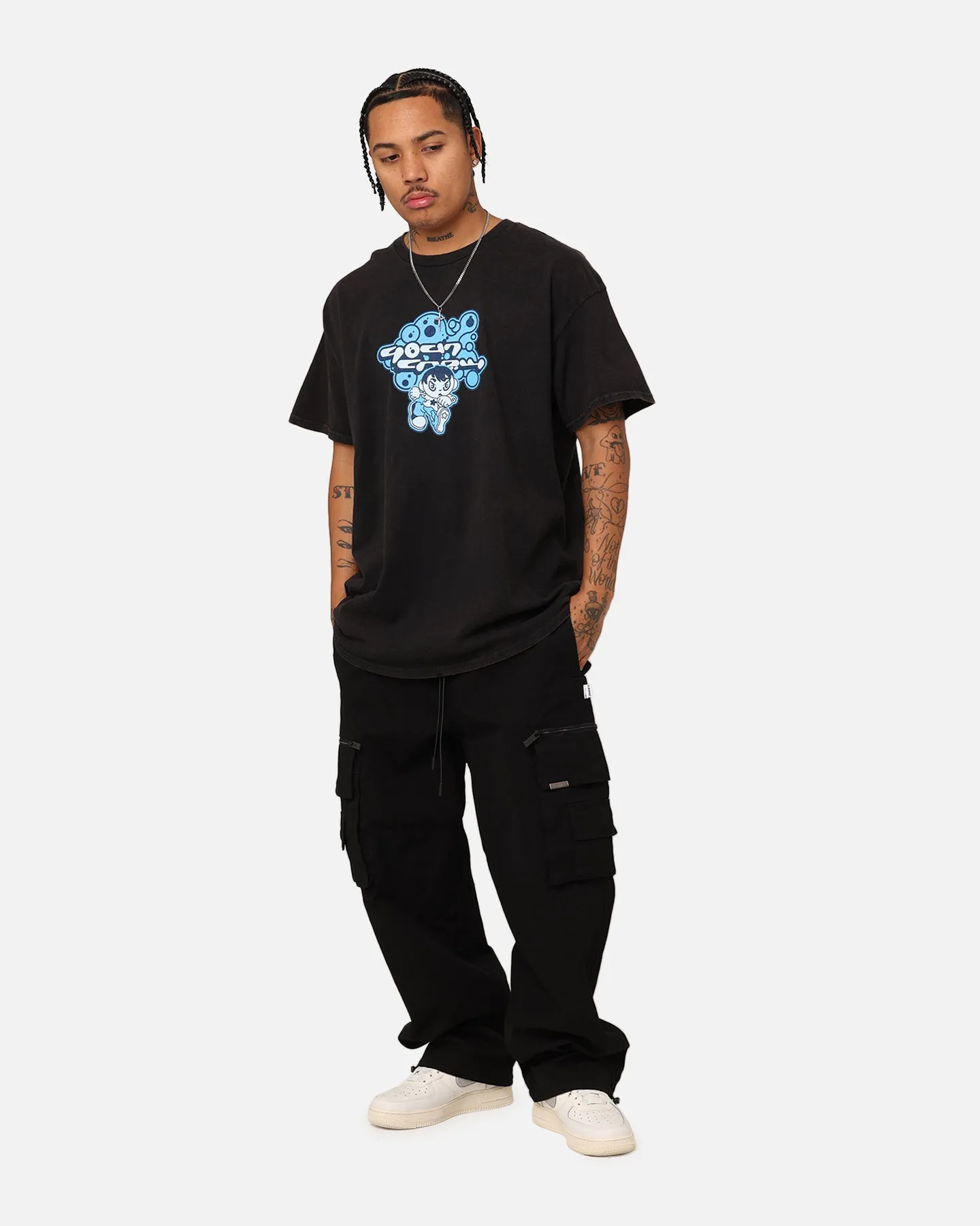 Goat Crew Y2K Boy T-Shirt Black Wash ComfortOptimizedConstruction Bold colors