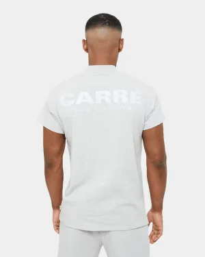 Chilly Comfort Carre Premium Motion Double Mockneck T-shirt Grey Marle