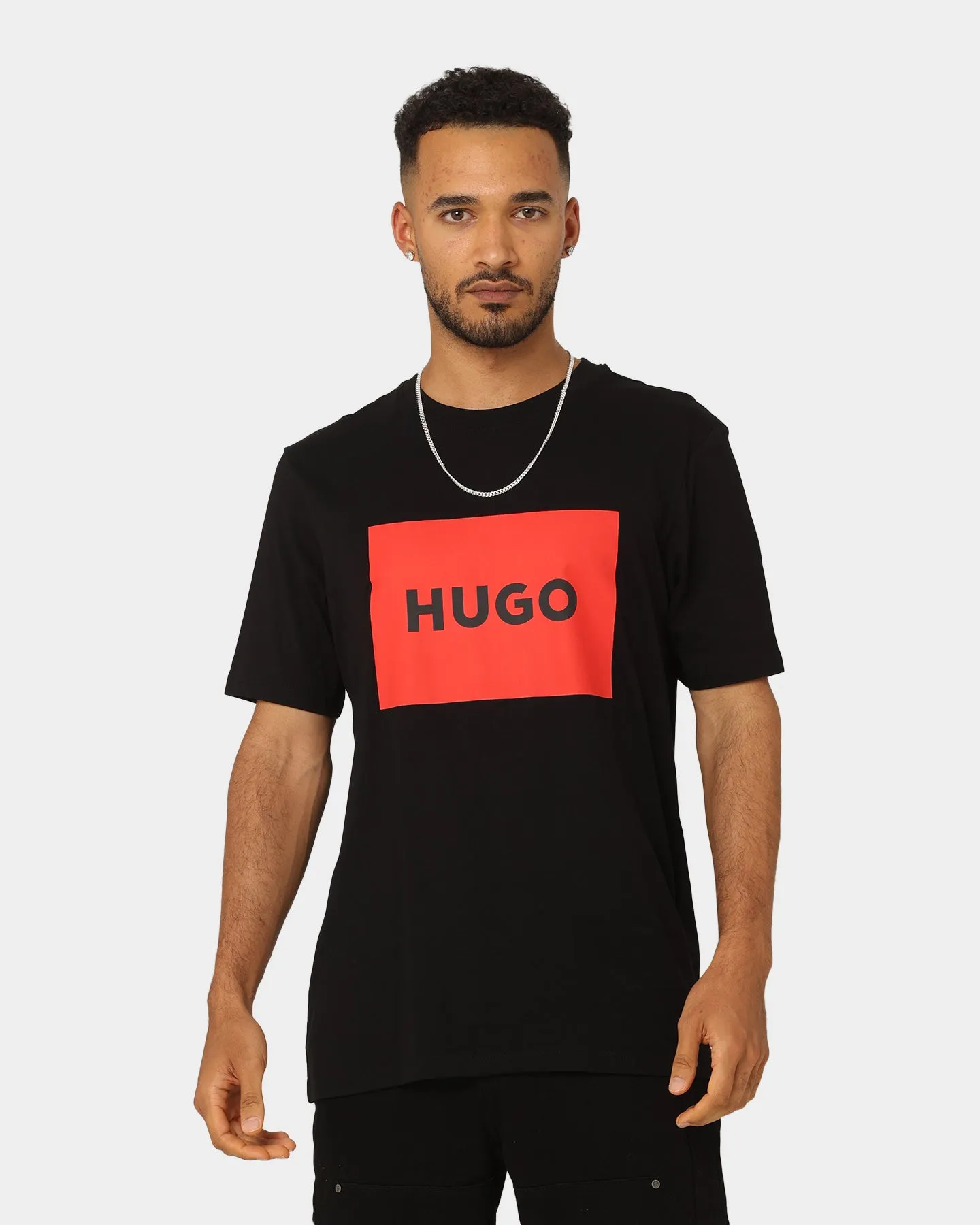 Stylish Day Wear Hugo Boss DULIVE222 T-Shirt Black