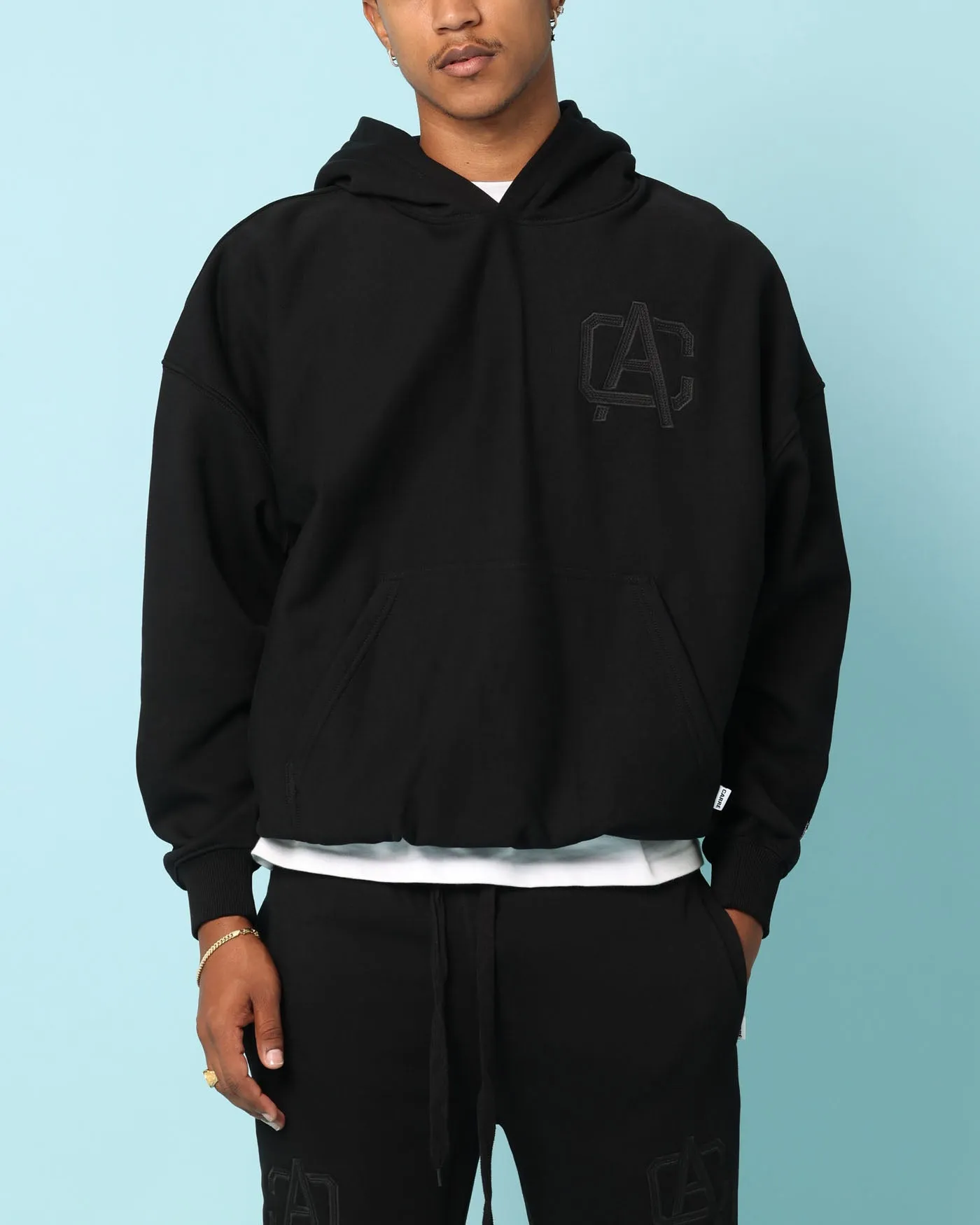 Outdoor Wear surfing clothes Carr?? Academy Oversized Hoodie Black