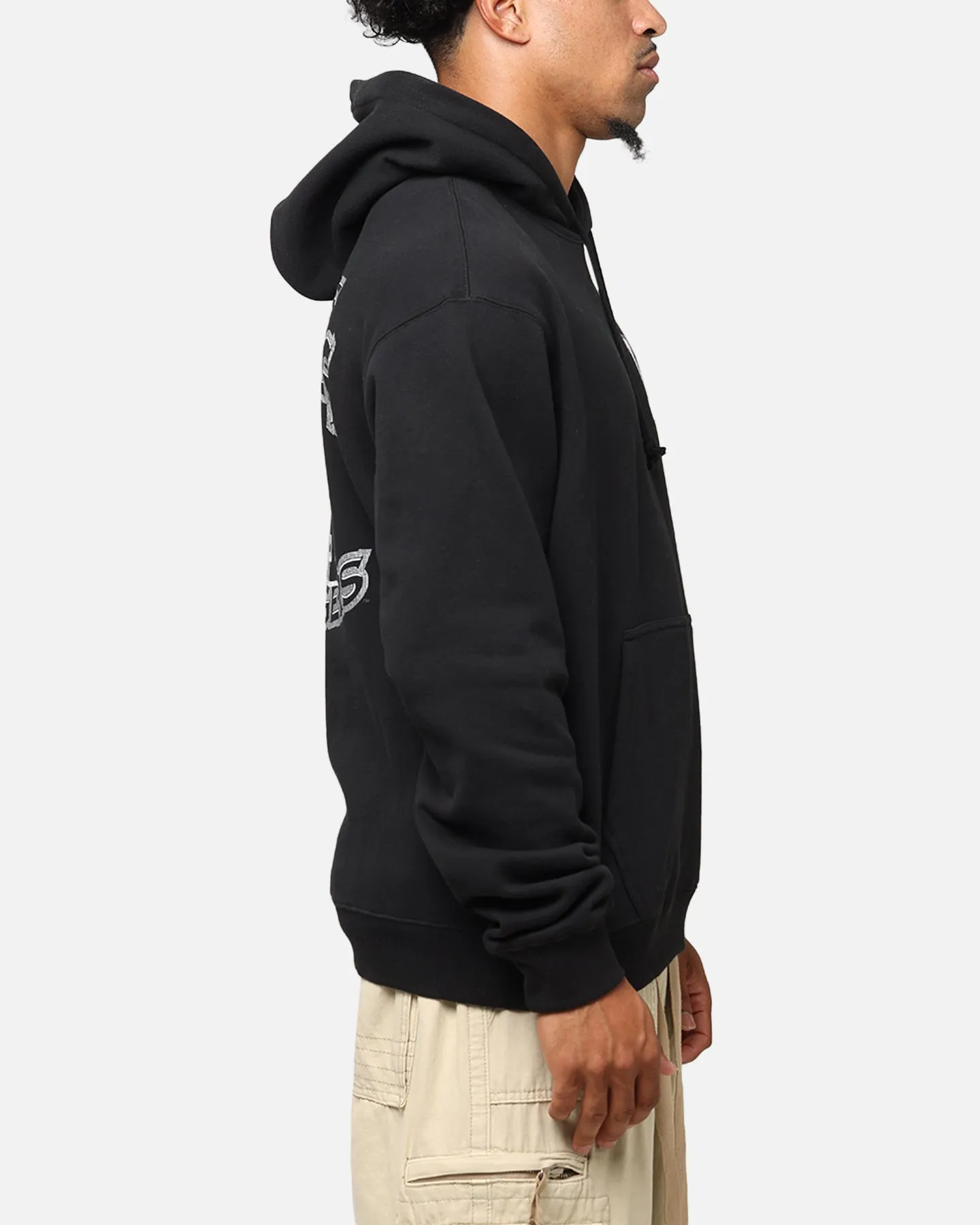 Majestic Athletic Los Angeles Dodgers Acland Hoodie Black Bow Accents